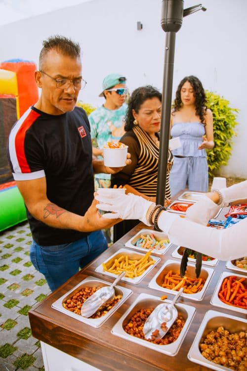 Stand extérieur — snack bar
